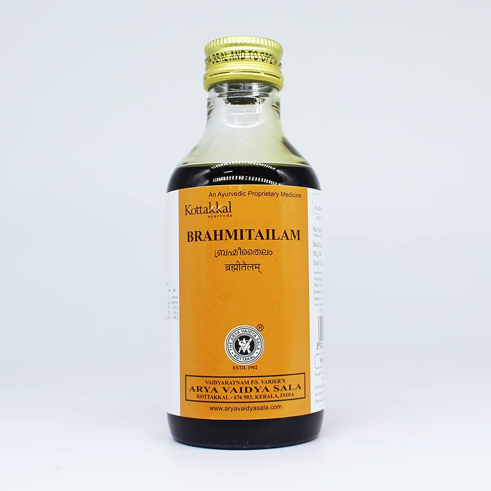 Brahmee Tailam-200ML, (Pack Of 1), Of Arya Vaidya Sala Kottakkal and get Golden Oldie Herbs®, Sukanthi Pills-1gm - Review, Price and Buying Guide