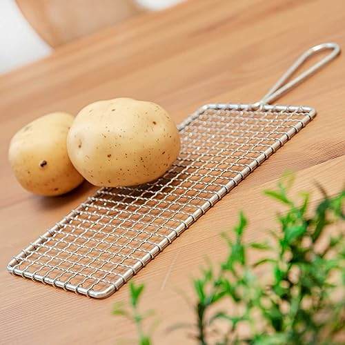 Foto von SIDCO Rohkostreibe Gitterreibe Kartoffelreibe Reibe verzinnt Küchenreibe Drahtreibe