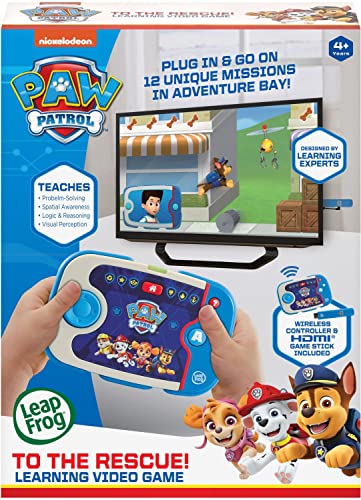 LeapFrog PAW Patrol: To The Rescue! Learning Video Game 1.02 x 5.71 x 4.53 inches