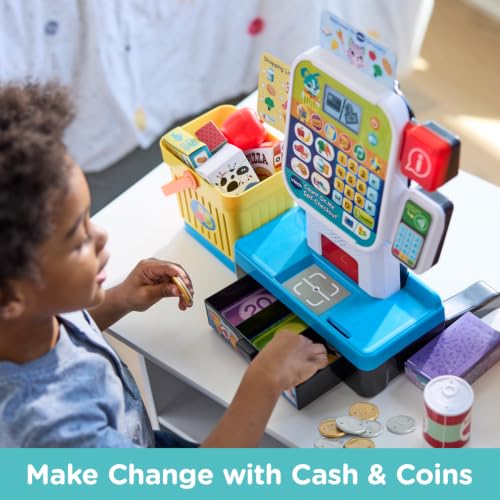 VTech Count On Me Self-Checkout Cash Register Toy - image 5