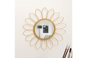 Sunflower Mirror Flower Design Wall Mirror