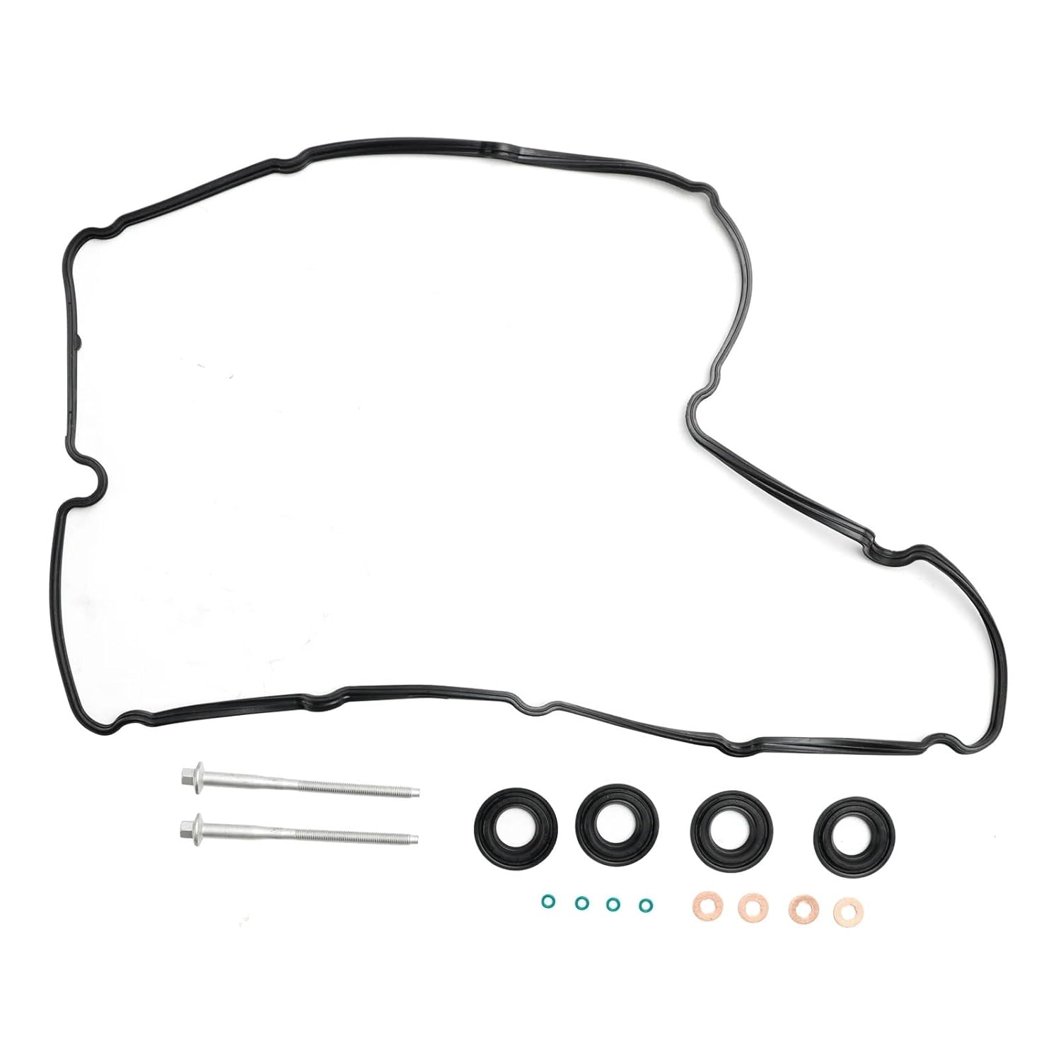 Valve Cover Seal for Peugeot for Boxer 2.2 HDI 120 2006 2007 2008 2009 2010 Car Injector Seals Bolts Rocker Cover Gasket 1372490
