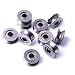 Atoplee 20pcs 624vv V Groove Sealed Ball Bearings 4 X 13 X 6mm,V Groove 1.5mm Deep