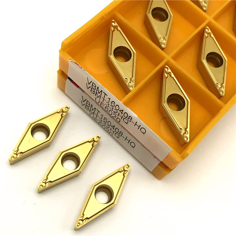 10 piezas VBMT160404 VBMT160408 Fresas Carburo para Torno miniatura 2