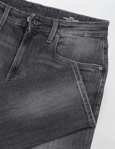 Image of U.S. Polo Assn. Denim Co. Men's Cole Comfort Cropped Fit Grey Jeans
