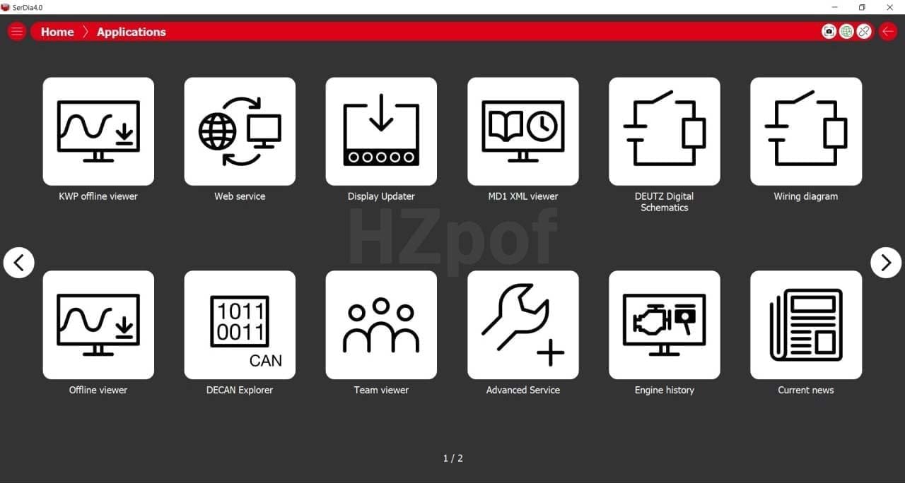 Diagnostic Scanner Tool for Deutz DeCOM SerDia Software Support CAN K/L-Line for Deutz DECOM Controllers Diagnosis kit with Software (Tools with CF54)