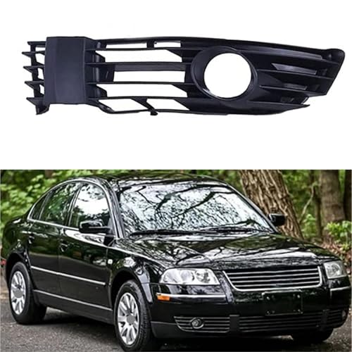 Rejilla parachoques delantero izquierdo compatible con VW Passat modelos 2001 a 2005 6