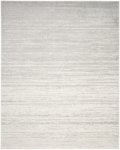 Safavieh Adirondack Collection Area Rug - 6' X 9', Ivory & Silver, Modern Ombre Design, Non-Shedding & Easy Care, Ideal For High Traffic Areas In Living Room, Bedroom (Adr113B) #TOP1