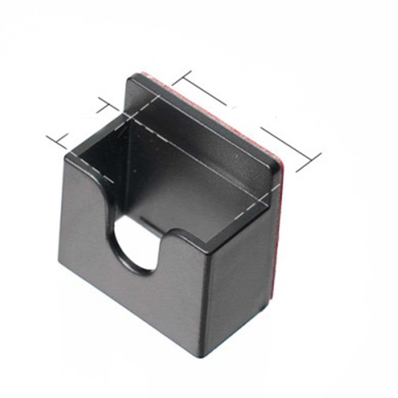 Universeller 3-in-1-Clip, praktische und vielseitige Wandhalterung, ABS-Halterung mit selbstklebender Rückseite, einfache Installation, Walkie-Talkies, hält 3-in-1-Clip