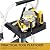KINGRACK Sturdy Steel 5 Step Ladder, Folding Step Stool with Handrail, Anti-Slip Wide Pedals, Safe-Lock Design, Pass 800lbs Load Testing, Portable Ladder for Multi-Purpose in Home, Kitchen, White