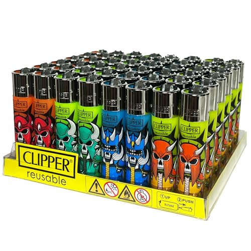 Clipper Pack de 48 Encendedores Reutilizables miniatura 1