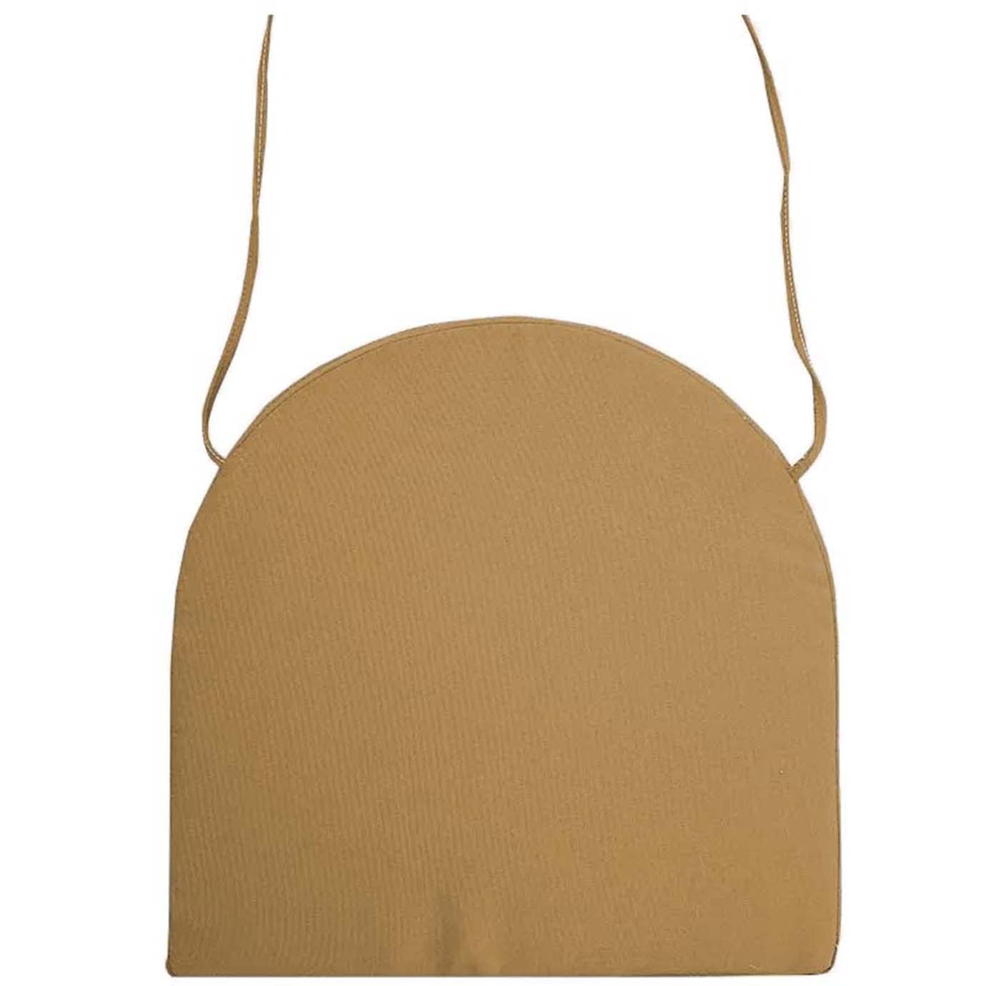 SUCADA Poduszki na krzesła do jadalni, wodoodporna tkanina, poduszka na krzesła w kształcie litery U 40/45/48 cm, antypoślizgowe poduszki na krzesła ogrodowe do wewnątrz i na zewnątrz (35x35x5cm,
