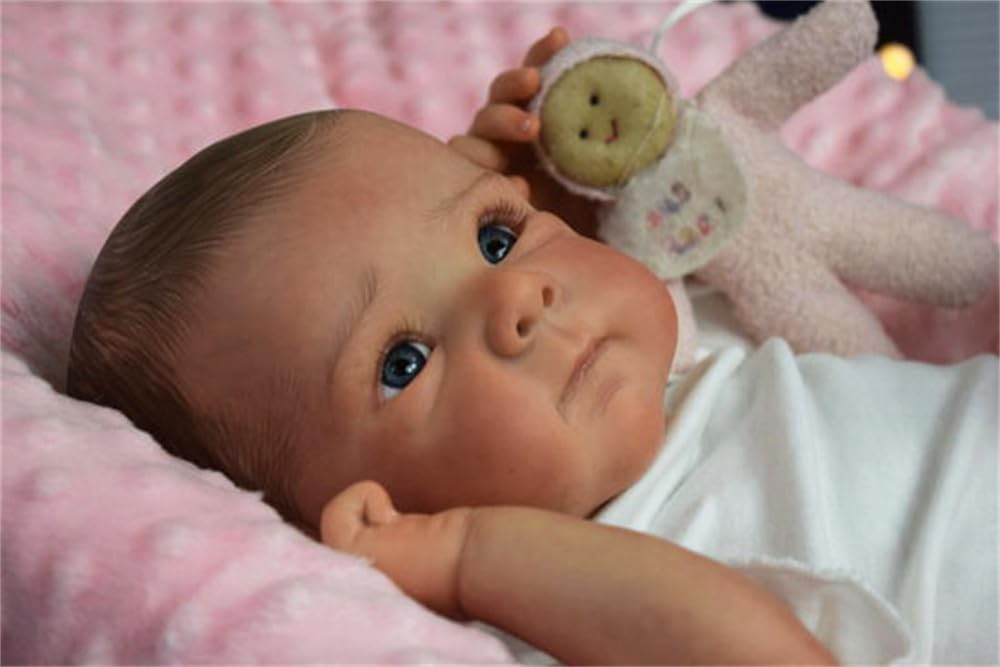 Zero pam Reborn Baby Lebensechte 45CM Babypuppen Puppe Wie Echtes Baby Echte Babypuppe Newborn Reborn Puppe