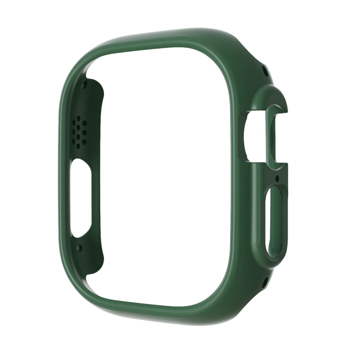 Coque PC pour Apple Watch 8 Ultra 49 mm transparente étui rigide bumper cover or