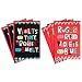 Hallmark Valentine's Day Greeting Cards for Kids (Two-Tone Letters, 6 Cards and 6 Envelopes)