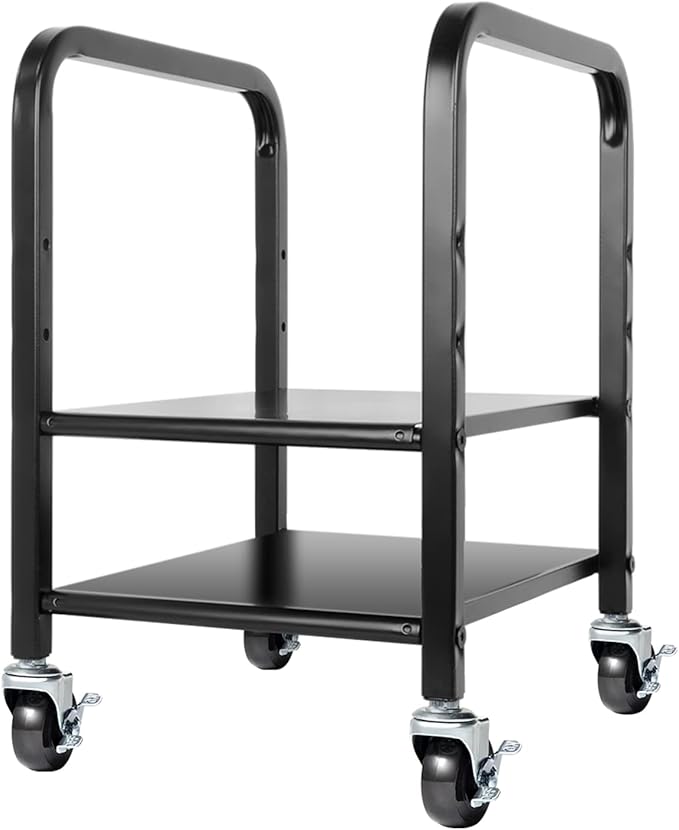 Computer Tower Stand, 360Tronics Adjustable Desktop ATXCase CPU Holder, 2Tier PC