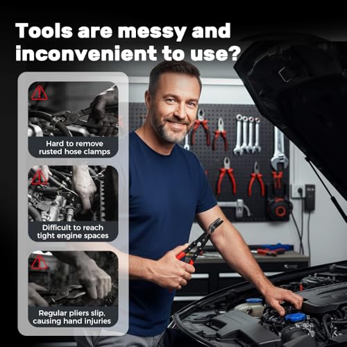 Panel Clip Removal Plier, Multi-Purpose Car Panel Removal Tool, Fastener Remover for Auto Upholstery Repair, Portable Dashboard Repair Tool for Garage and Car Owner (1 PCS)