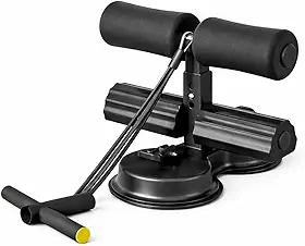 Aparelho Abdominal com Ventosa 3 Níveis Fitness Fortaleça o Abdômen cardio em casa V2 Fortaleça Barriga e Core com Ventosas Super Fortes Suporte para Exercícios Apoio Pés Equipamento de Exercício para Casa Barra de Sit-Up cor sortido Premium