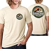 Jurassic Park Movie Park Staff T-Shirt-Small Sand