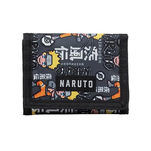 Naruto Anime Nylon Trifold Wallet