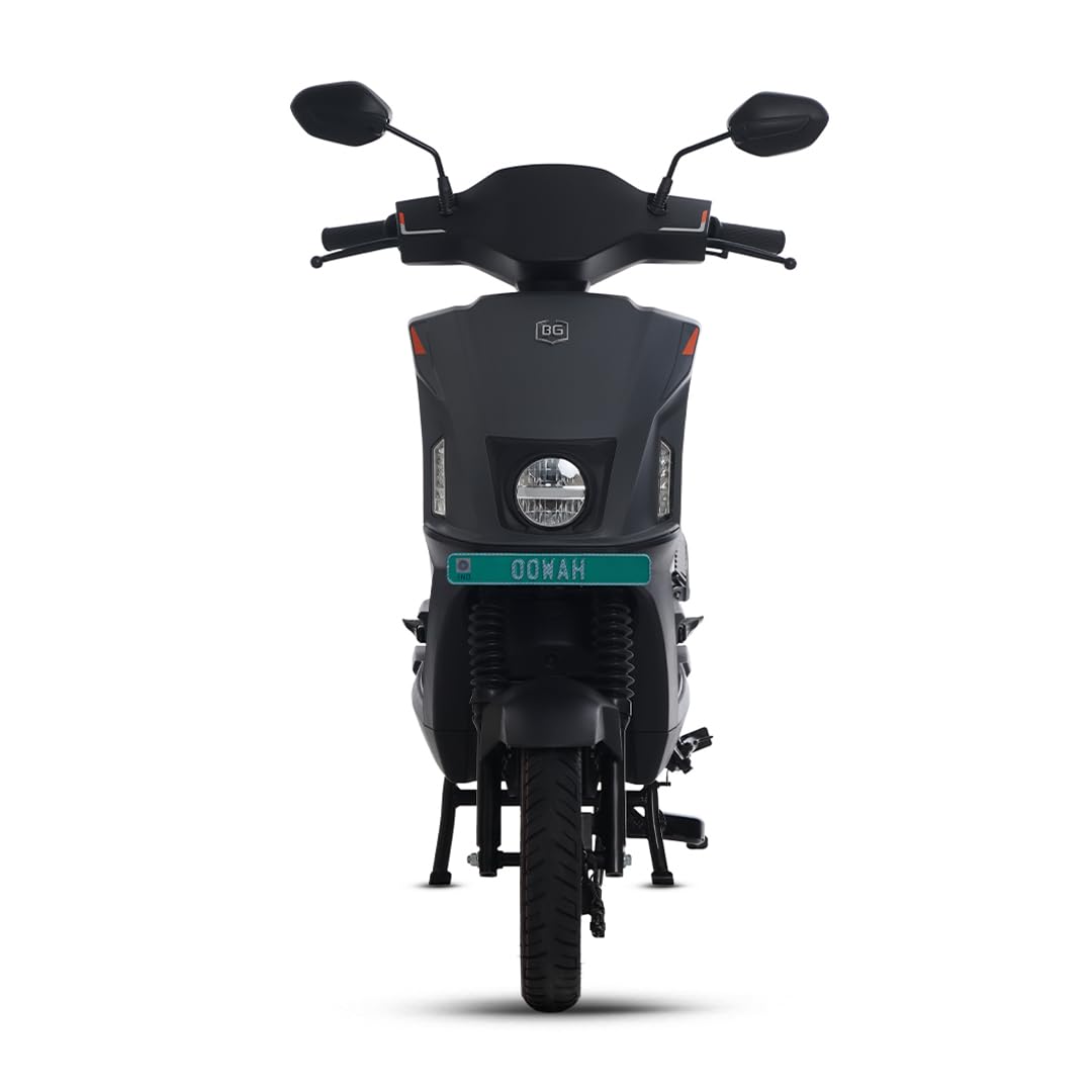 OOWAH MAX Electric Scooter | 145 km ARAI range | 5 hr Fast Charging Safe LFP Battery with 5-Year / 75,000 km Warranty Color : Midnight Grey (Ex Showroom)-image-13