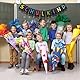 BETESSIN Einschulung Deko Schwarz - Originelle Schulkind Girlande im Tafel-Stil - Hängende Dekoration für Schuleinführung, Schulanfang, Einschulungsfeier Junge und Mädchen