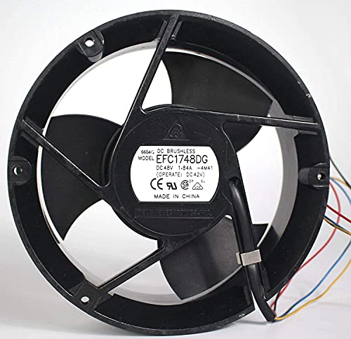 Ventilateur EFC1748DG 48V 4 fils pour stopper la surchauffe des onduleurs industriels