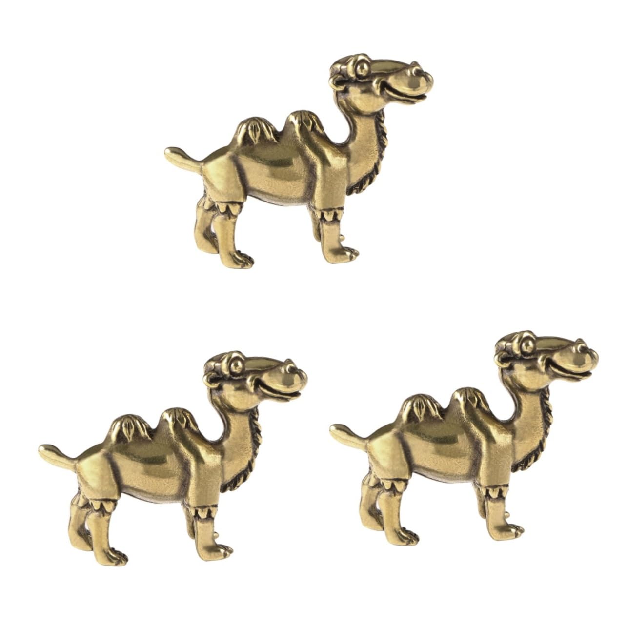 Ornement animal adorable YARNOW statuette vintage laiton finition artisanale haut de gamme