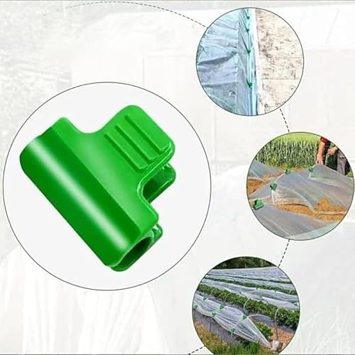 Attaches de serre x100 | Fixations réutilisables pour filet de protection et bâche - 5