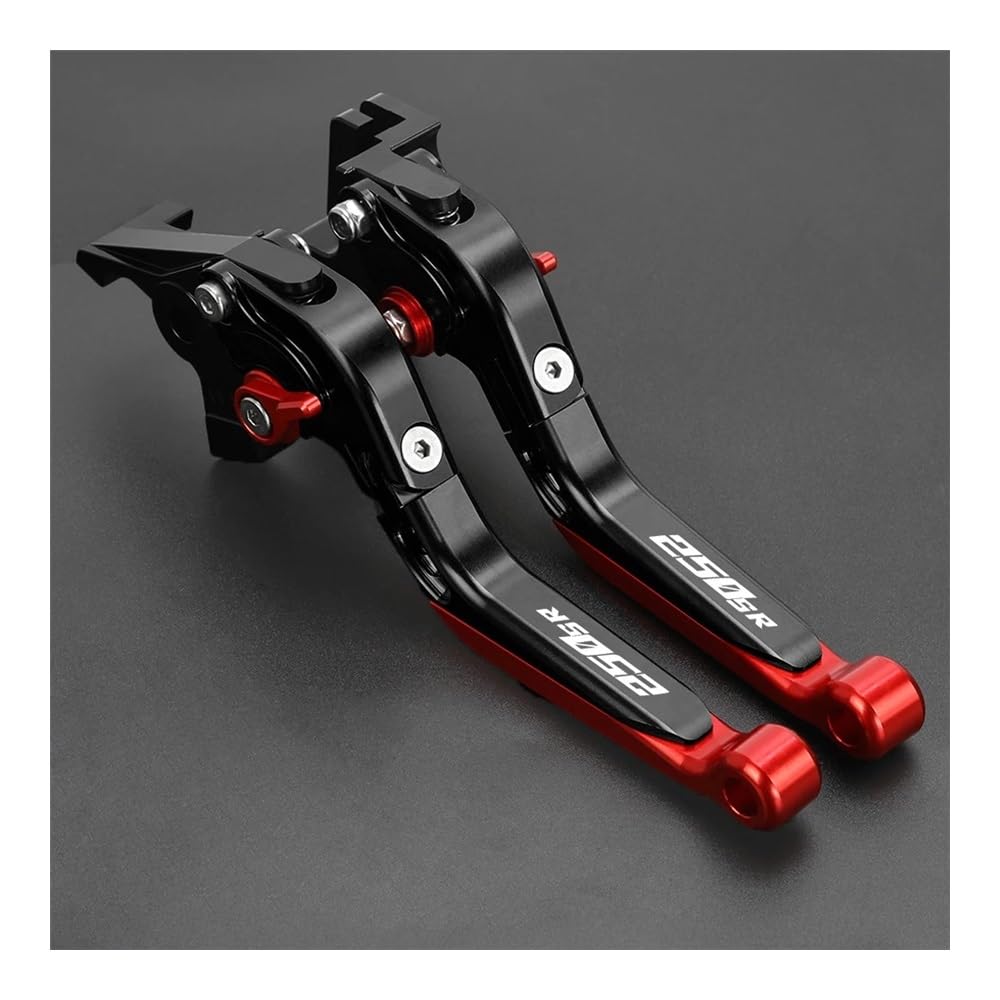 Gfjvcgjru Black Motorcycle Brake Clutch Levers Adjustable Folding Handlebar For Cf Moto 250Sr 250 Sr 2020 2021 2022 2023 Motorcycle Accessories Brake Clutch Levers