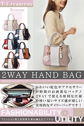 TYryanryan-Womens-Shoulder-Bag-Crossbody-Handbag-Tricolor
