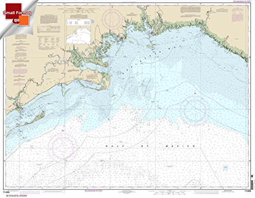 NOAA Chart 11405: Apalachee Bay 21.00 x 26.91 (Small Format Waterproof)