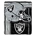 The Northwest Company Officially Licensed NFL Oakland Raiders Touchback Plush Raschel Throw Blanket, 50" x 60", Multi Color
