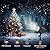Christmas Snowflake Projector Lights Outdoor- IP65 Waterproof LED Snowfall Spotlight for Halloween &Xmas Projector Holiday Party, Home Decor Garden