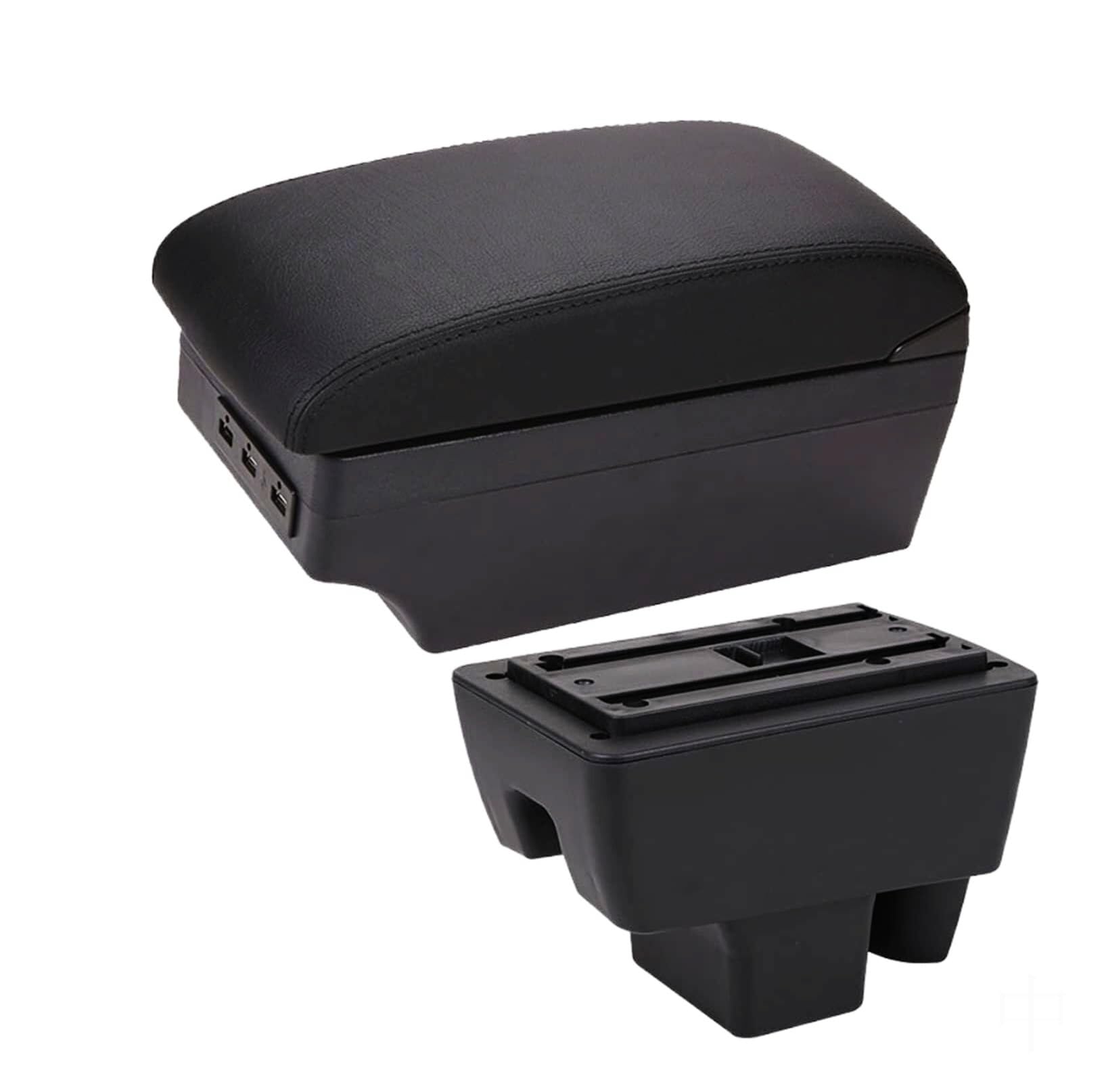 GTDTKGANAK Storage Box For Vw For Polo 2020-2021 Retrofit Armrest Storage For Box(A2 7usb)