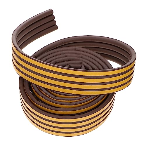LALAFINA Door Bottom Sealing Strip Self-Adhesive Windproof Type Weatherproof Seal for Home Use Flexible Easy to Install Under Door Blocker