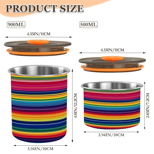 Contenedor hermético para café de acero inoxidable 30oz miniatura 3