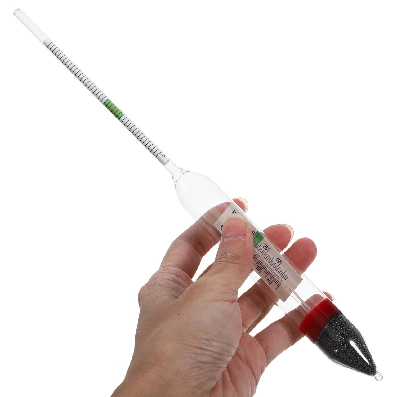 Ciieeo Salzgehalt Hydrometer für Aquarien Präzises Salzwassergravimeter zur Genauen Messung Des Salzgehalts Meerwasser Aquarien für Aquakulturen zur Optimalen Wasserqualität