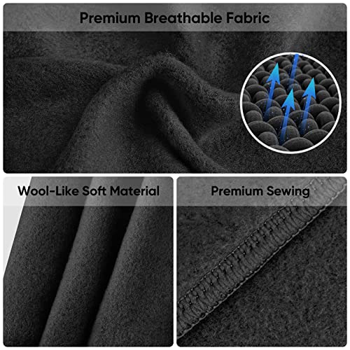 Image of TICONN Neck Gaiter Face Cover Scarf, Neck Warmer Breathable Sun & Wind-proof for Skiing Fishing Hiking Cycling