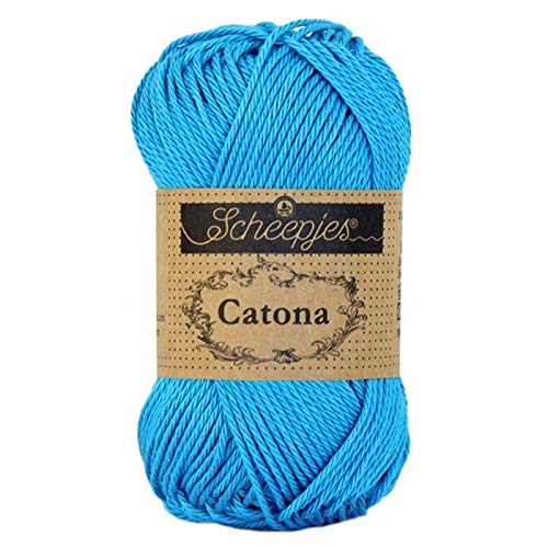 Scheepjes - Scheepjes Catona 146 Vivid Blue Yarn - 1x25g