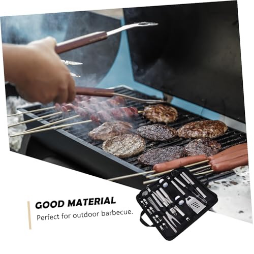 Matériel de cuisson pour camping et kit outils de barbecue complet pour repas en plein air - 6