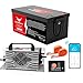 48V 100Ah Lithium LiFePO4 Golf Cart Battery with APP&Monitor&Charger, 200A BMS Grade A Cells Rechargeable Battery,10000+ Cycles,Perfect for Golf Cart (48V 100Ah Plastic Shell Set)