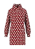 Blutsgeschwister Damen Longpullover Mushroom Party Pulloverkleid Sweatkleid (Rolling ruschka, M)