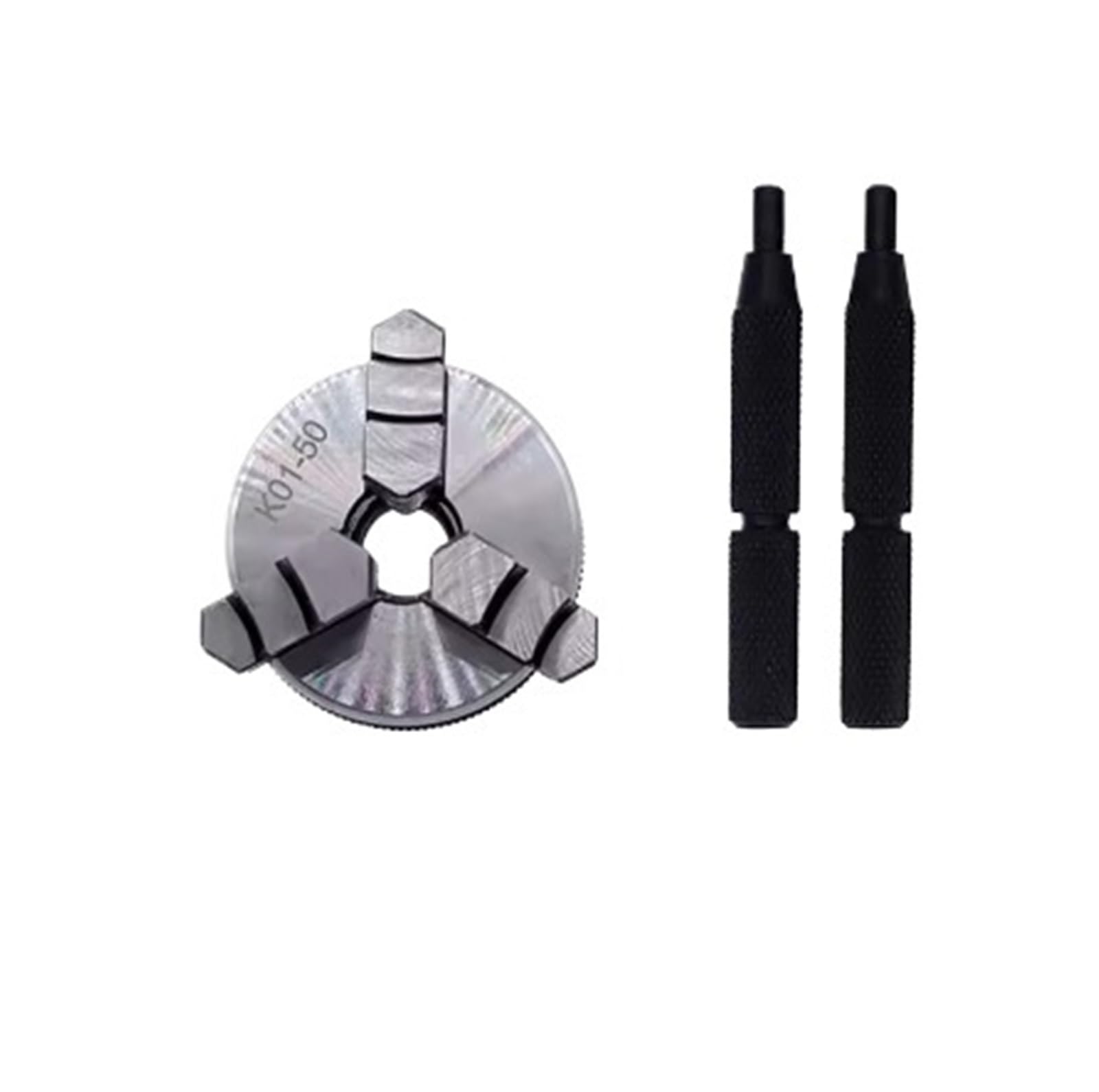 Iklaaqetbxps K01-50 Mini Lathe Chuck 63 80 3 Jaw Self-Centering