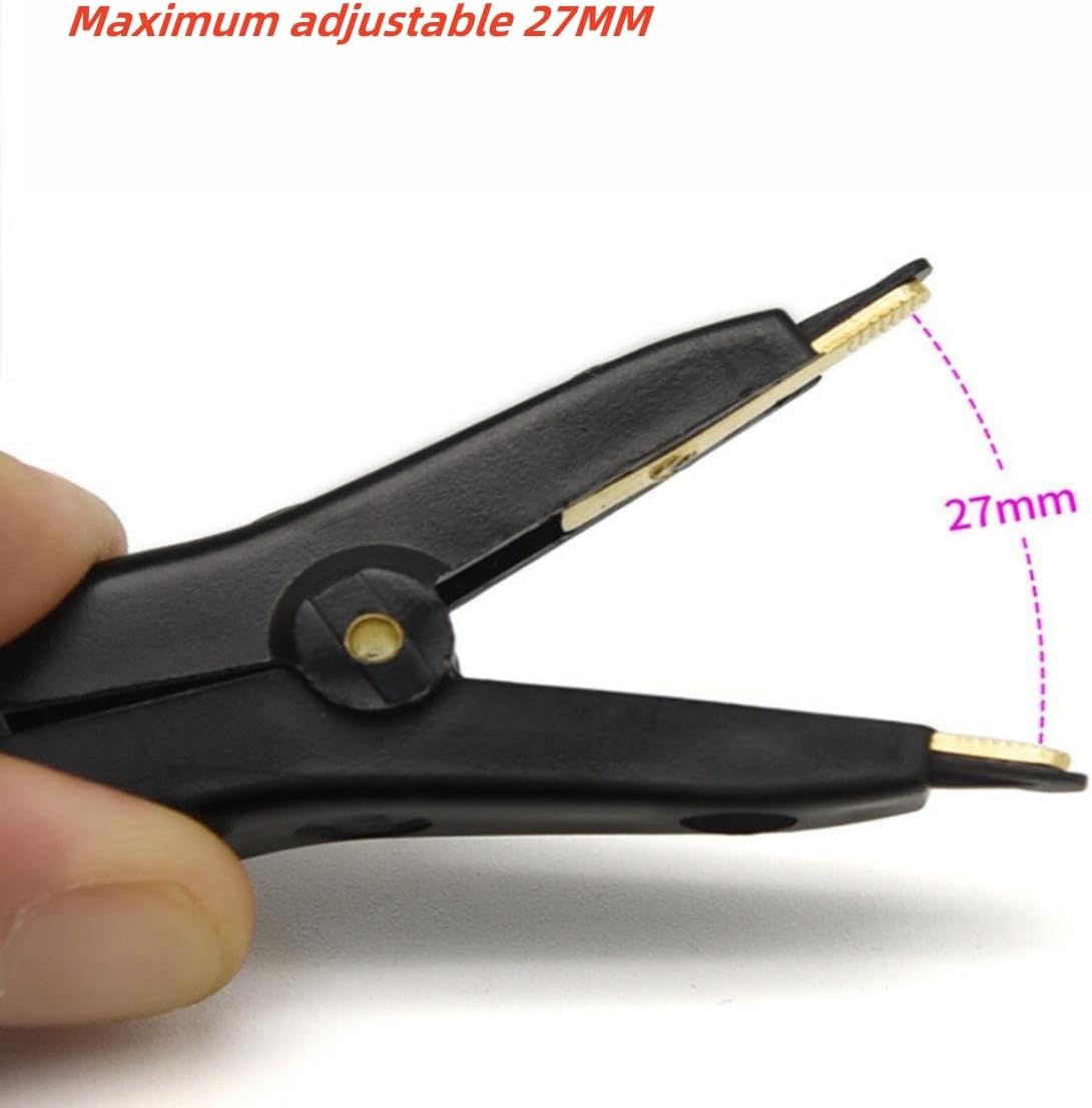 Electric Shock Nipple Clamps Adjustable Current Level Nipple Clips for Pleasure Sex Non-Piercing Nipple Jewelry Pleasure Toy for Role Play Game Adults Sex Toys
