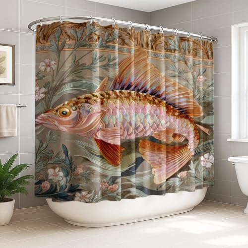 Rideau de douche en polyester de qualité supérieure 274 x 183 - 2