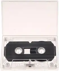 Fita cassete vazia em branco 60 minutos fita magnética de áudio gravador para gravação de música de fala cassete padrão