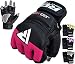 RDX Kids MMA Gloves Grappling Martial Arts Sparring Punching Bag Junior Cage Fighting Youth Maya Hide Leather Mitts Children Combat Training