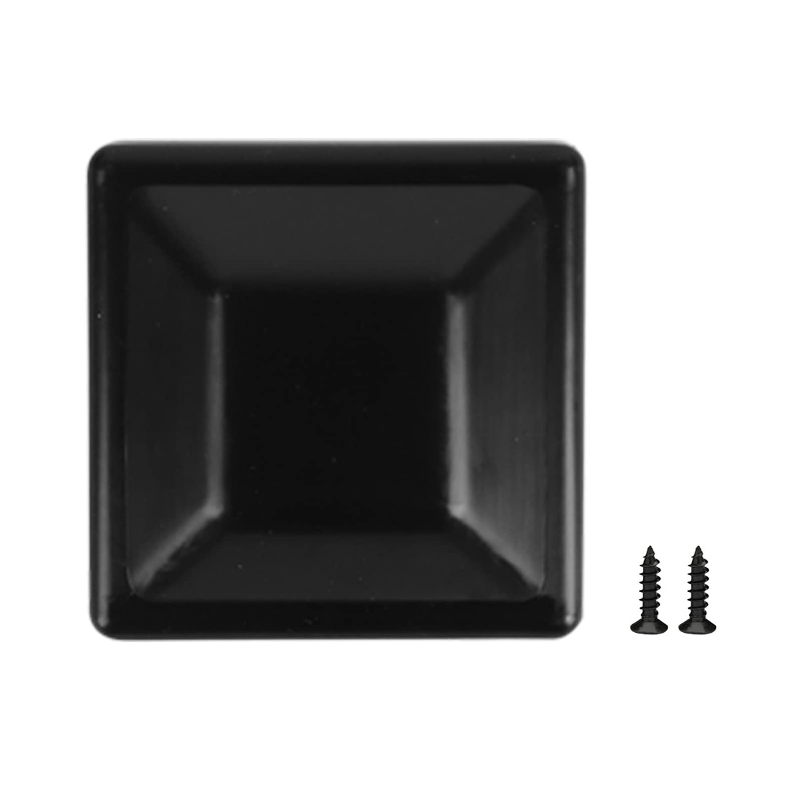 Deckpfosten-Basisabdeckungen Aus Aluminium – Schwarz, Für 5,1 X 5,1 Cm Pfosten, 11,2 X 11,2 Cm Basis, Höhe 4,5 Cm