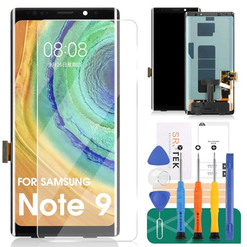 OLED for Samsung Note 9 Screen Replacement for Samsung Galaxy Note 9 LCD Digitizer Replacement for Samsung SM-N960F Touch Screen Display Assembly Repair Kits N960 (Without Frame)
